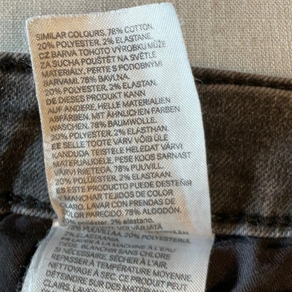 H&M Gray Skinny Jeans Stretchy Modern Fit - Picture 5 of 6